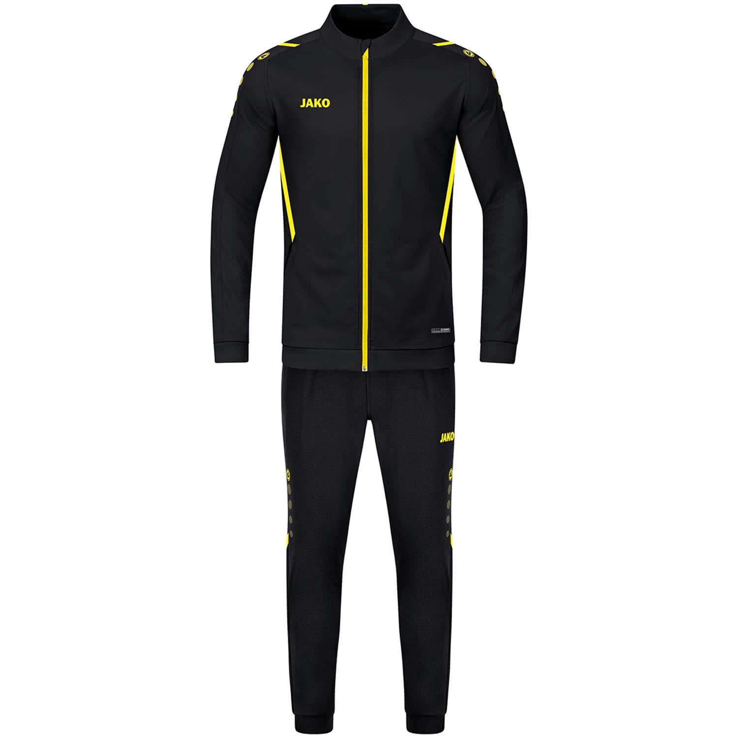 jako-challenge-trainingsanzug-herren-l-schwarz-wei-polyester image 5