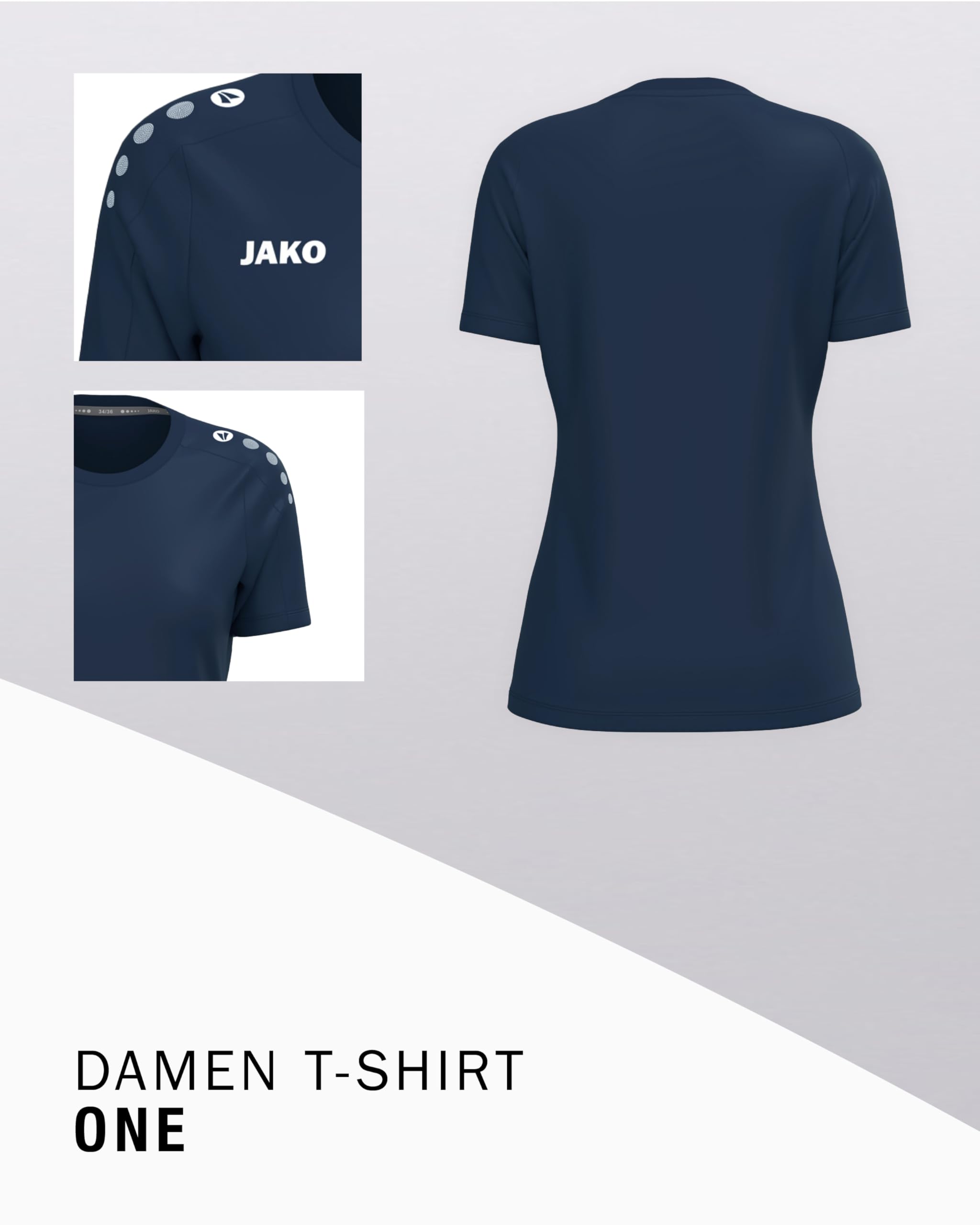 jako-one-t-shirt-damen-sportshirt-atmungsaktiv image 4
