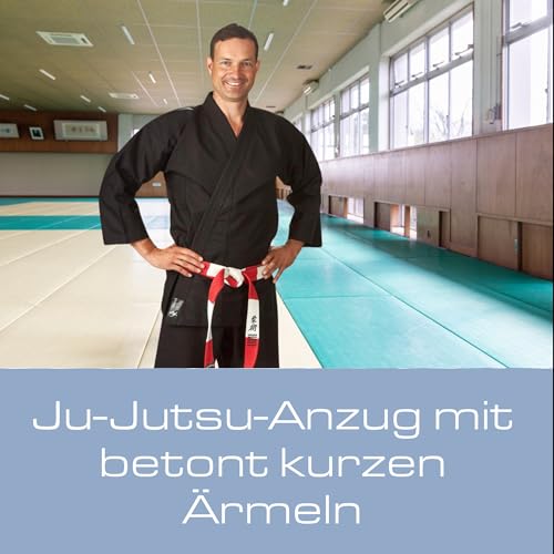 ju-sports-tenno-classic-ju-jutsu-anzug-schwarz-gr-180-baumwolle image 8