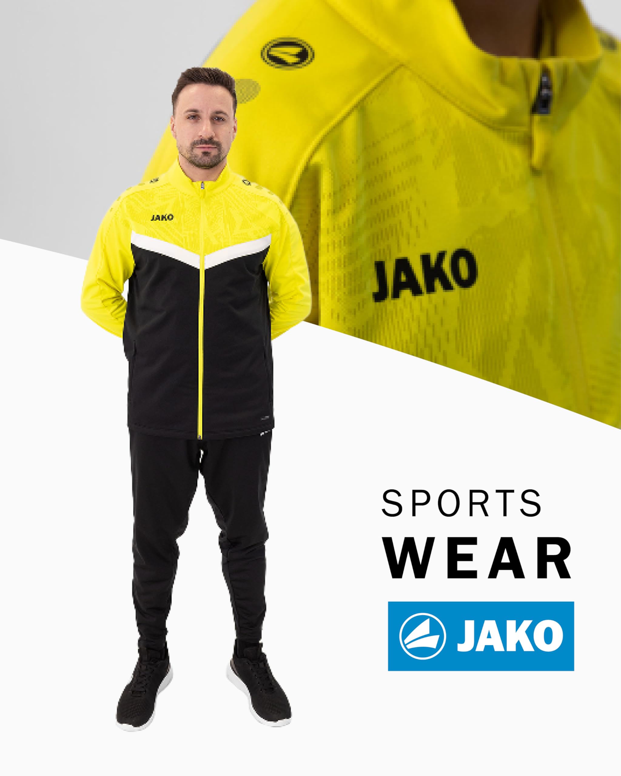 jako-iconic-polyesterjacke-herren-sportjacke-1er-pack image 3