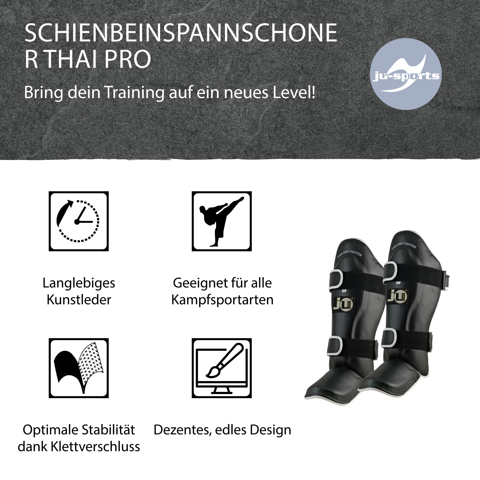ju-sports-schutzausr-stung-schienbein-spannschutz-pu-l-xl image 3