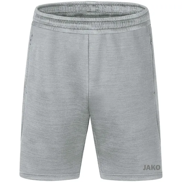 jako-challenge-short-damen-sportshorts-hellgrau-meliert-34 image 1