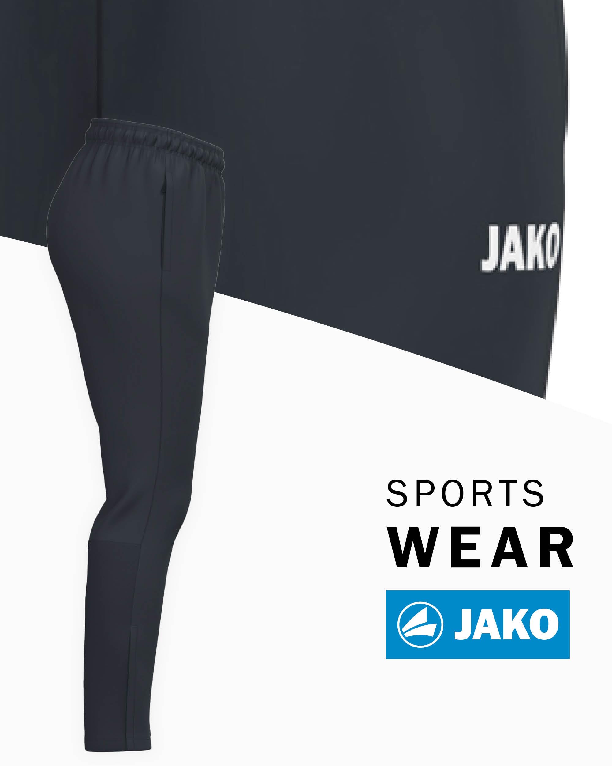 jako-one-damen-trainingshose-34-anthrazit-rei-verschluss image 2