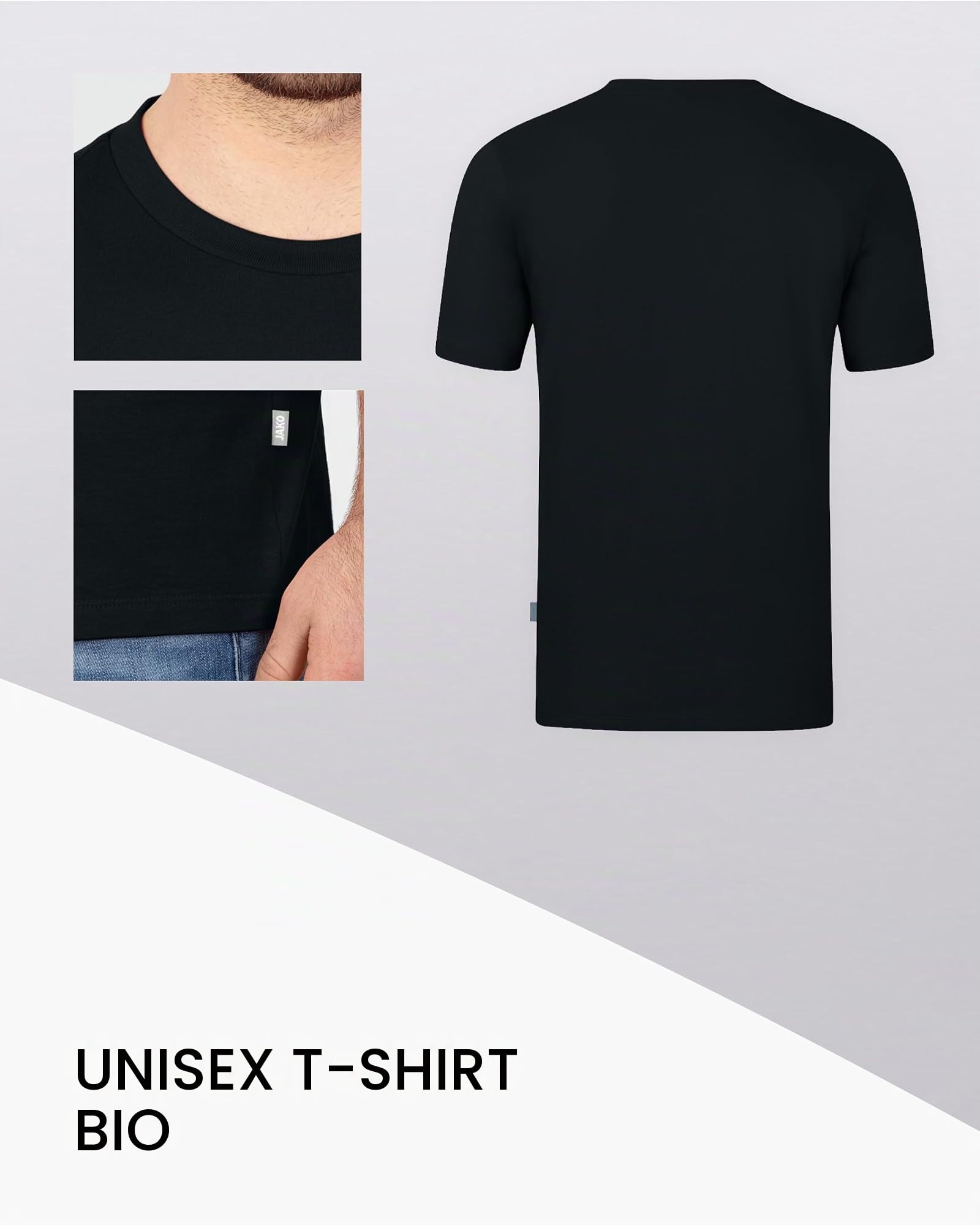 jako-base-organic-t-shirt-herren-gr-n-l image 4