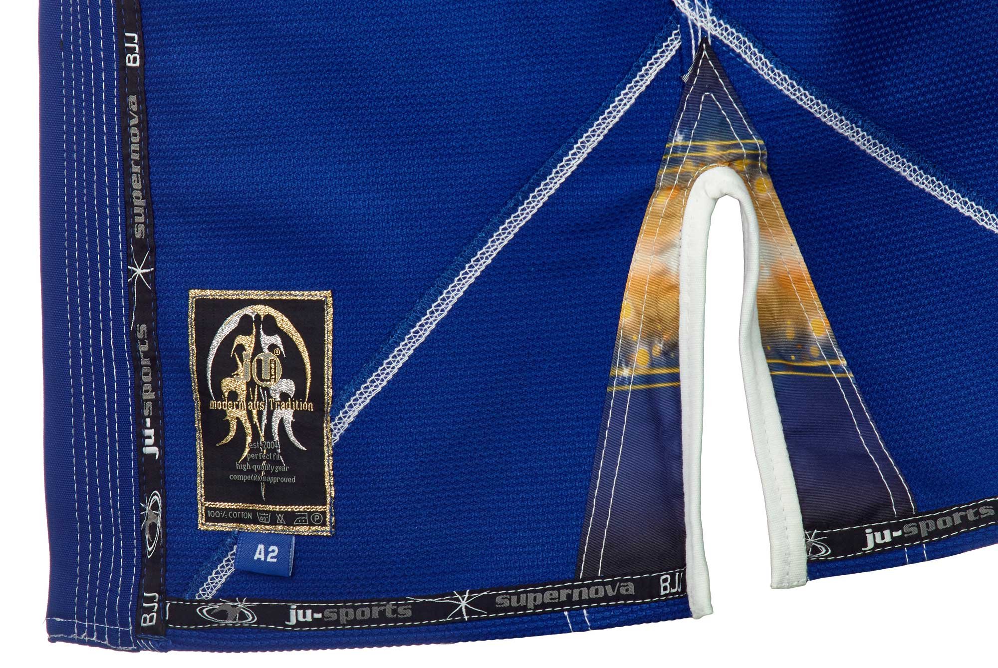 ju-sports-supernova-bjj-gi-anzug-blau-550g-pearl-weave-mit-bag image 3
