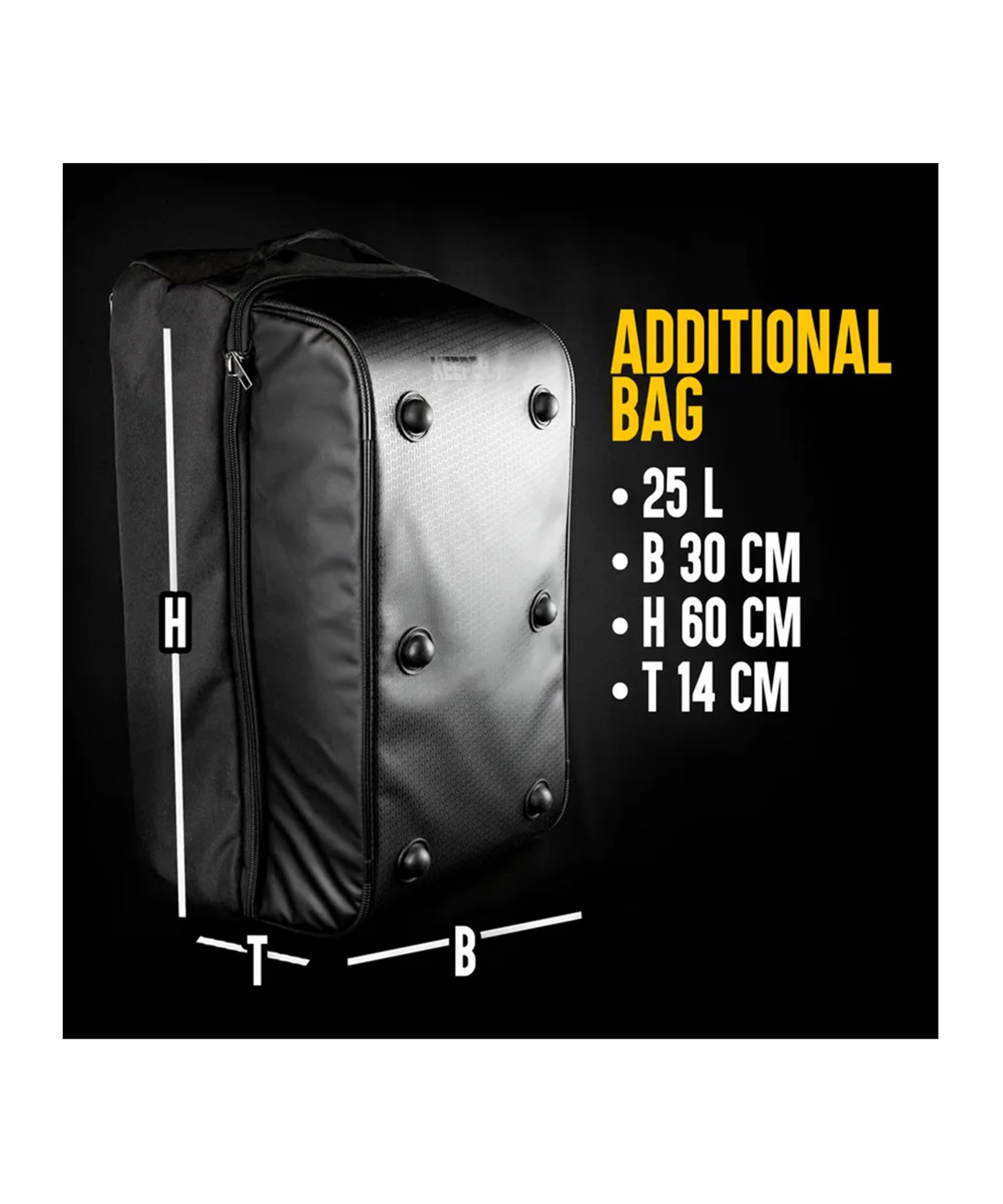 keepersport-keeperbag-sporttasche-einheitsgr-e-schwarz image 6