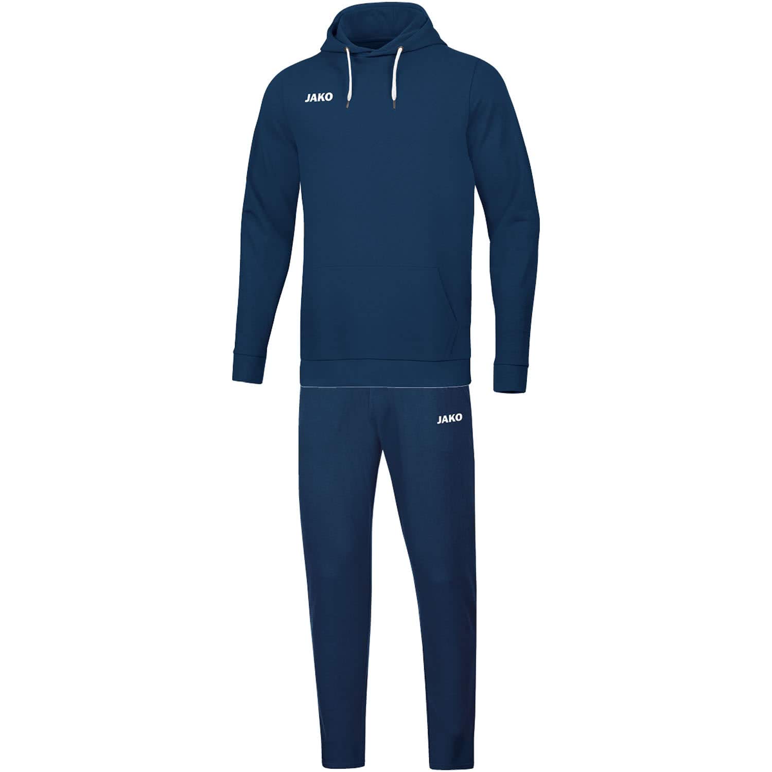 jako-base-jogginganzug-kinder-128-anthrazit-kapuze image 3