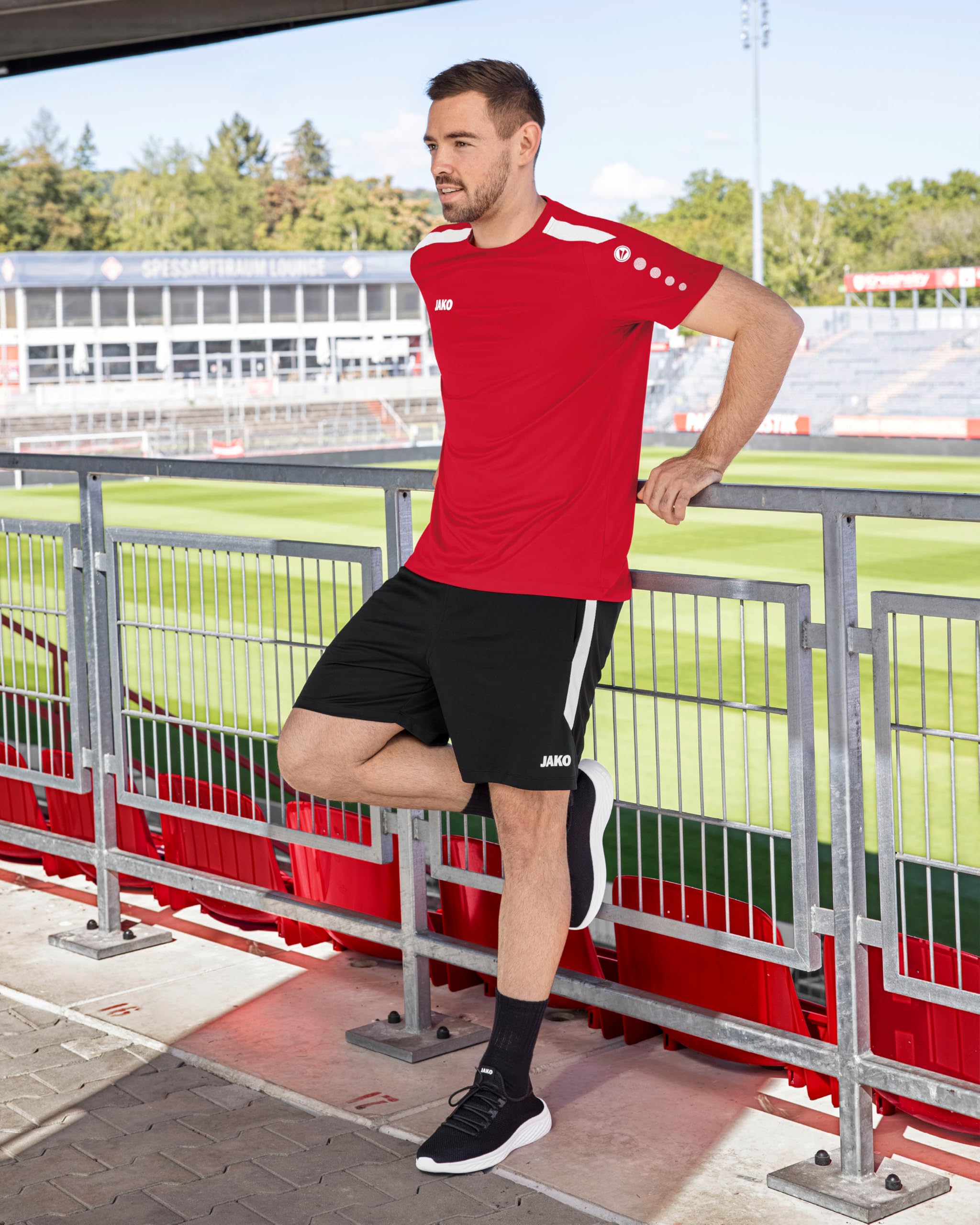 jako-power-t-shirt-herren-kurzarm-baumwolle image 2