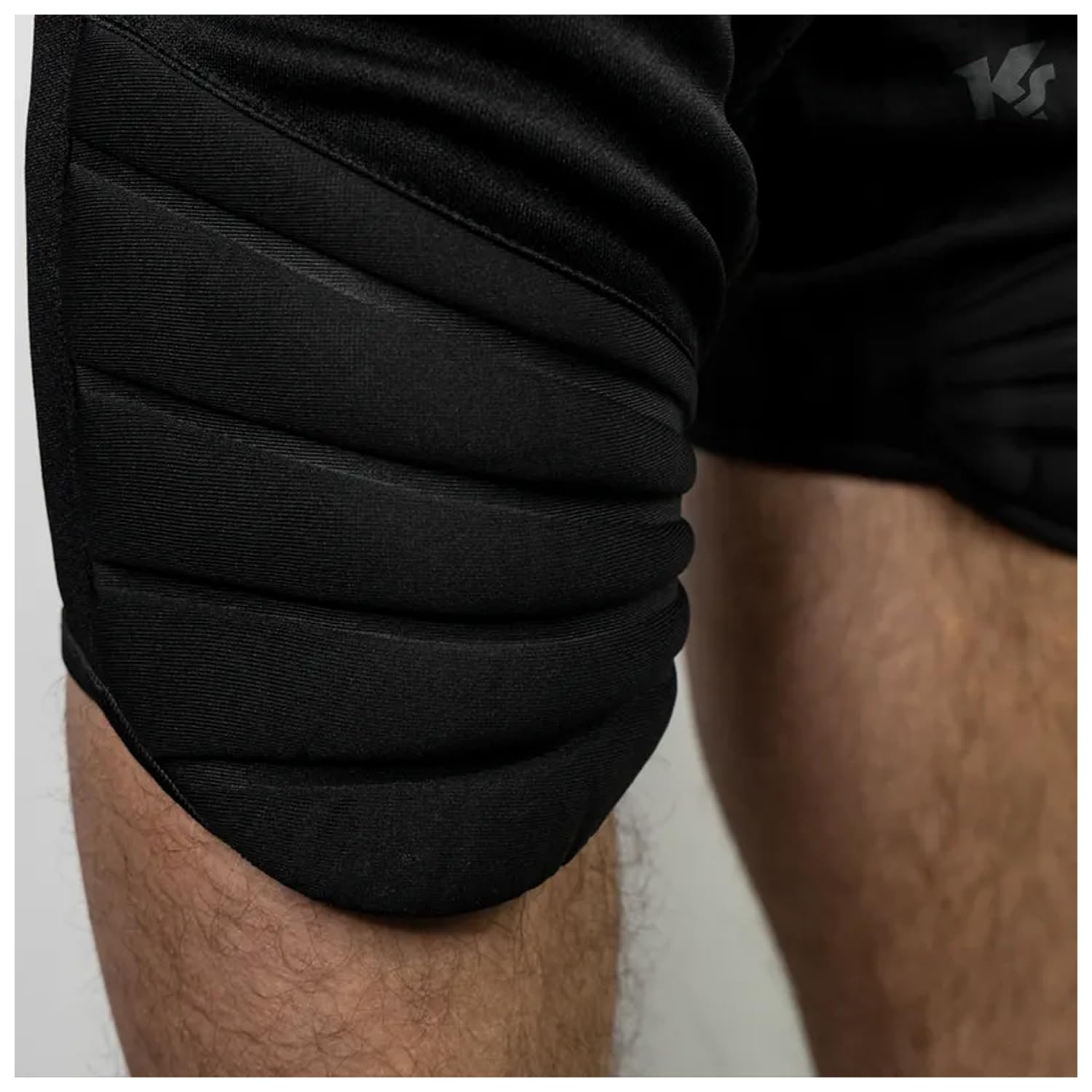 keepersport-3-4-torwarthose-basicpadded-xxl-schwarz image 2