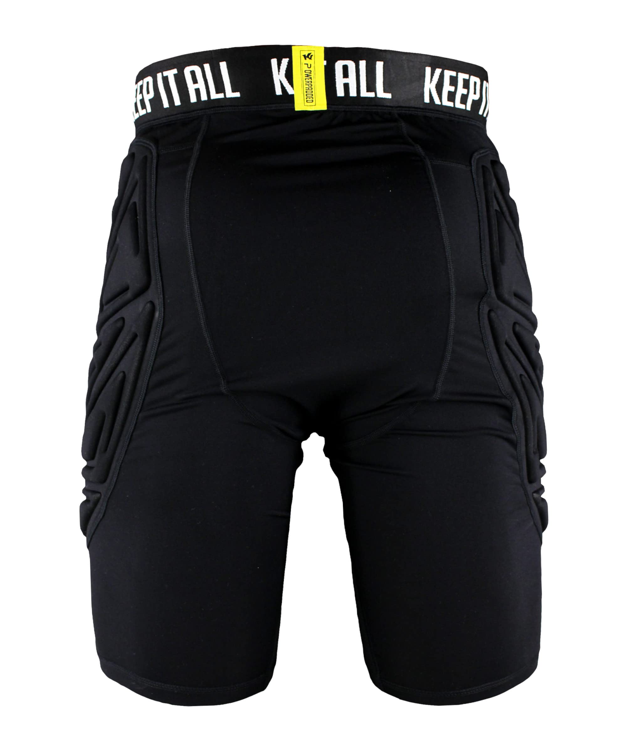 keepersport-unterziehhose-profi-kurz-gepolstert-schwarz image 2