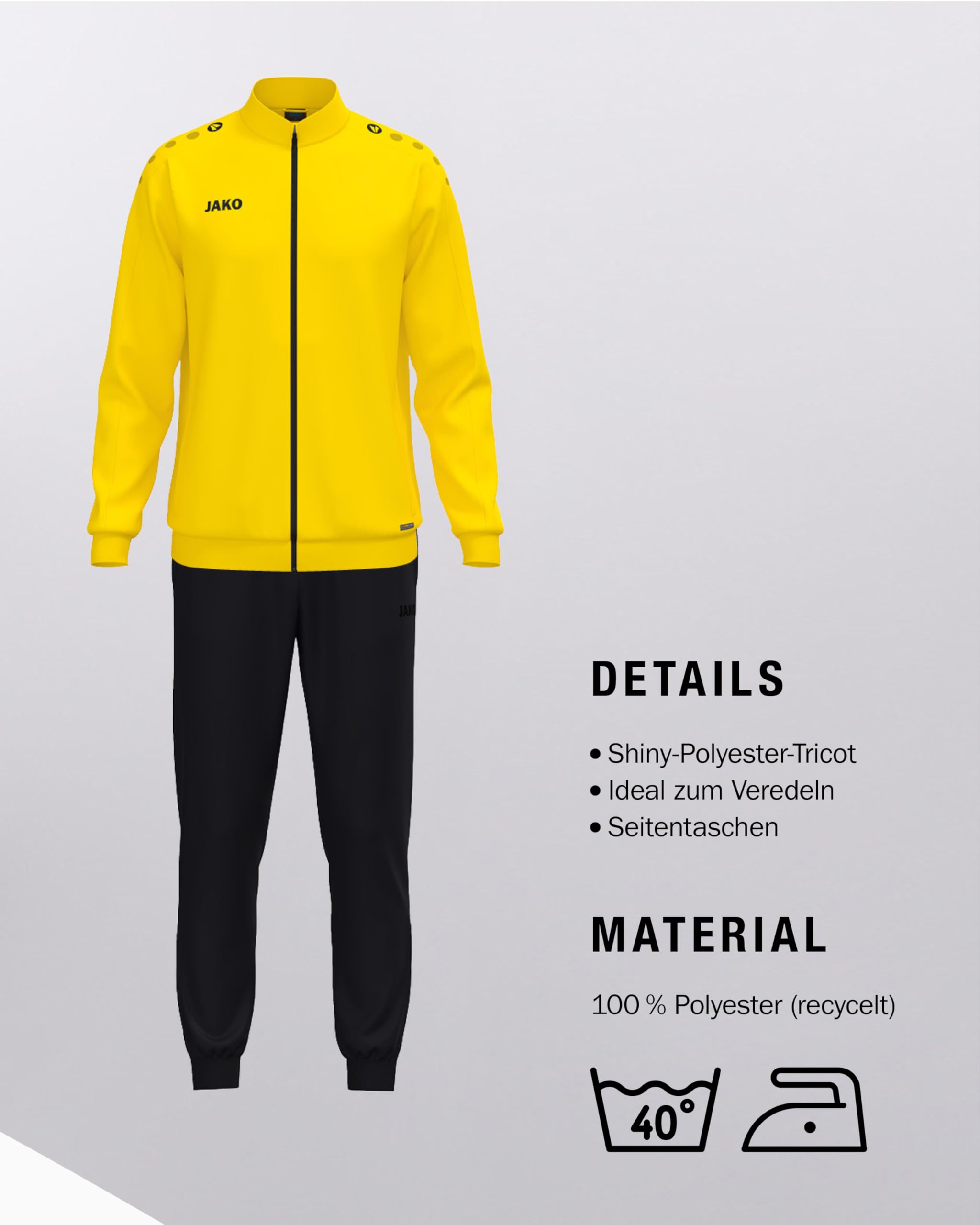 jako-one-trainingsanzug-polyester-keep-dry-recycelt image 4