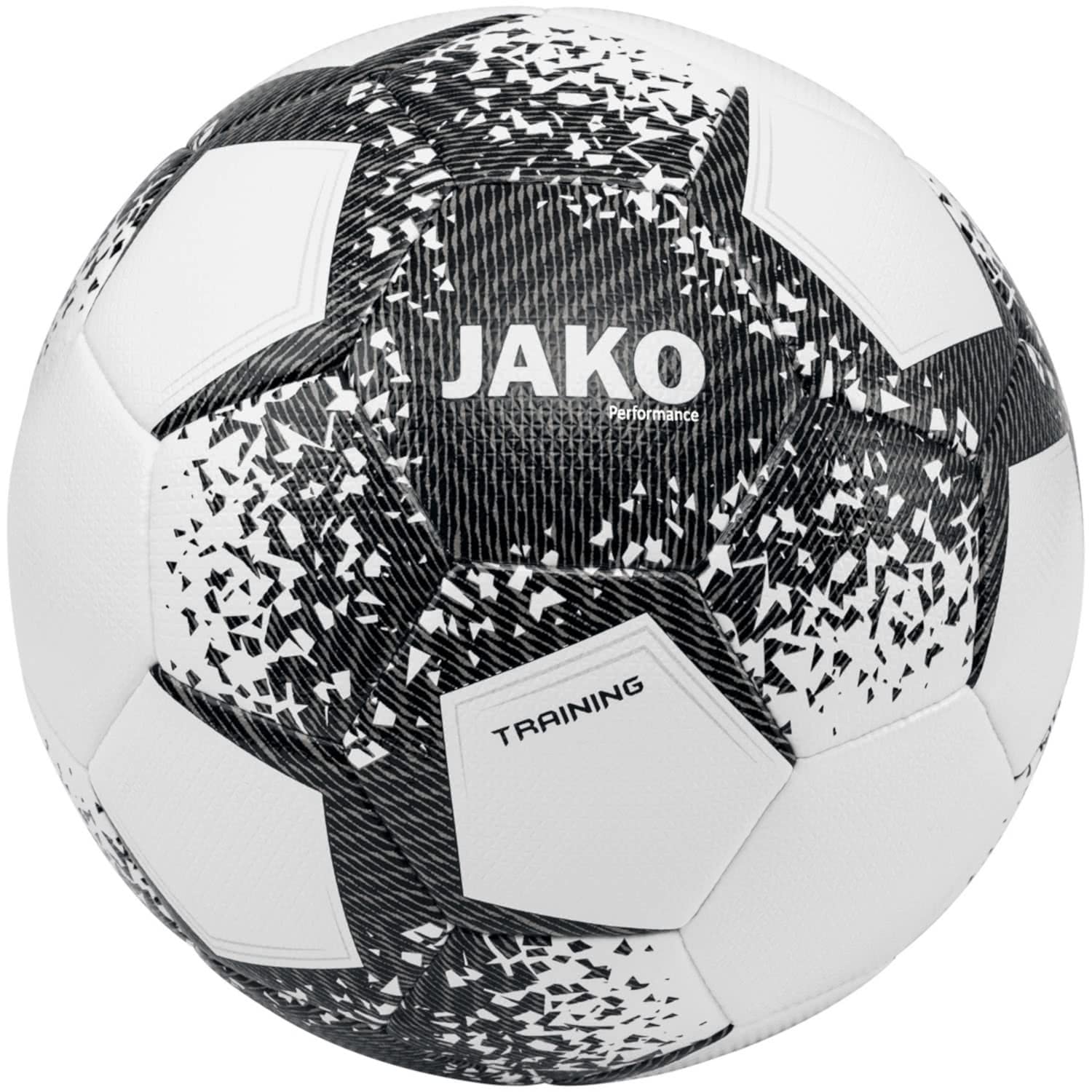 jako-performance-2301-700-fu-ball-gr-e-5-wei-schwarz-rot image 1