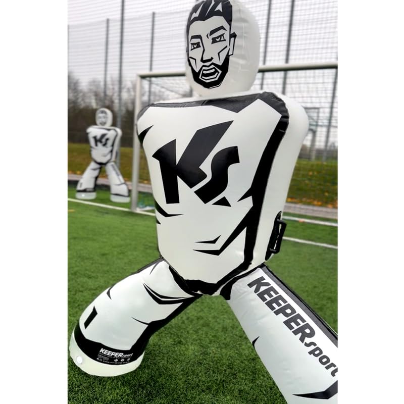 keepersport-keeperdummy-pro-198-cm-trainingsdummy-schwarz-zweibeinig image 7