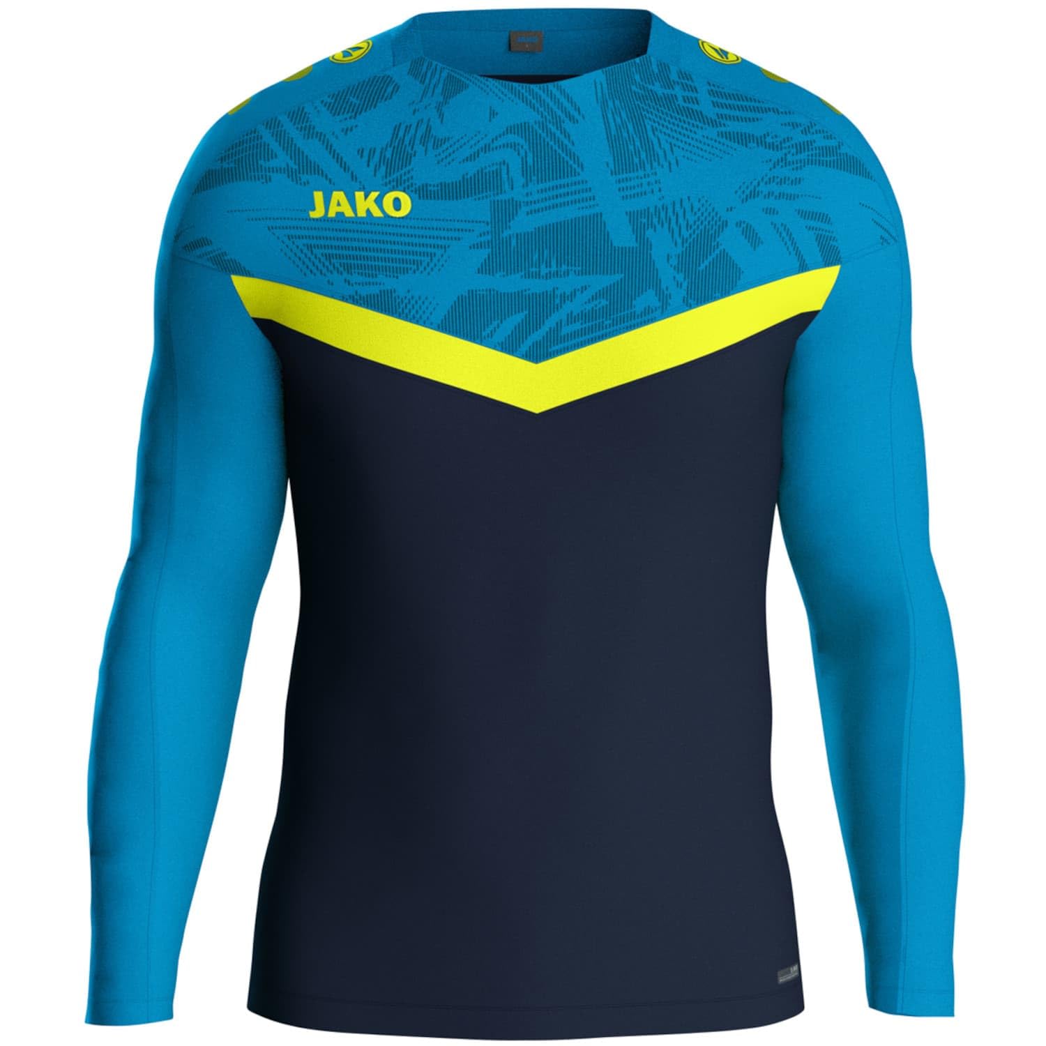 jako-challenge-sweatshirt-herren-m-schwarz-anthrazit image 1