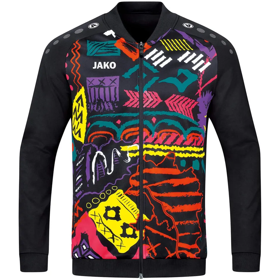 jako-tropicana-einlaufjacke-herren-schwarz-anthrazit-l image 1