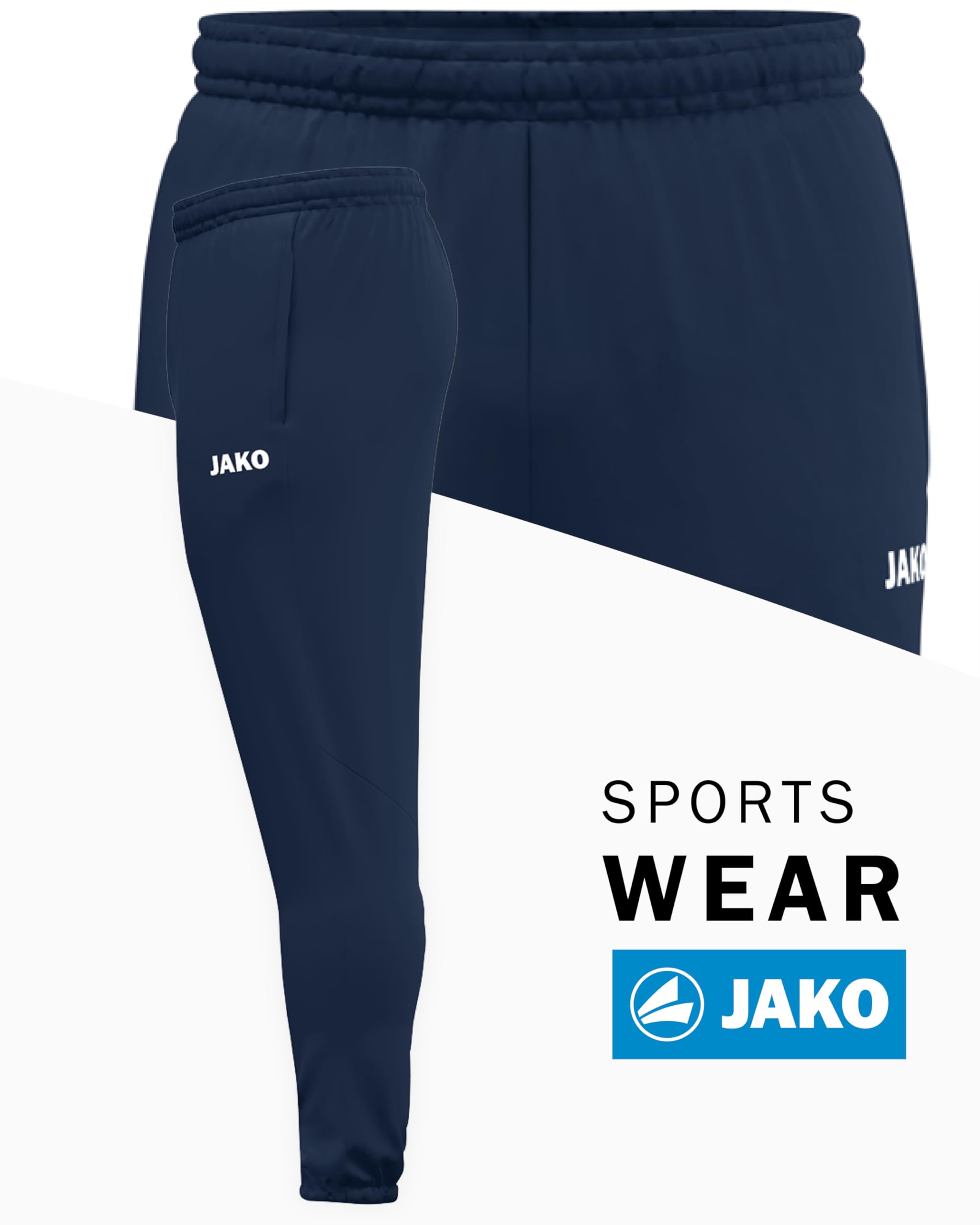 jako-dynamic-freizeithose-kinder-marine-keepdry-recycelt image 3