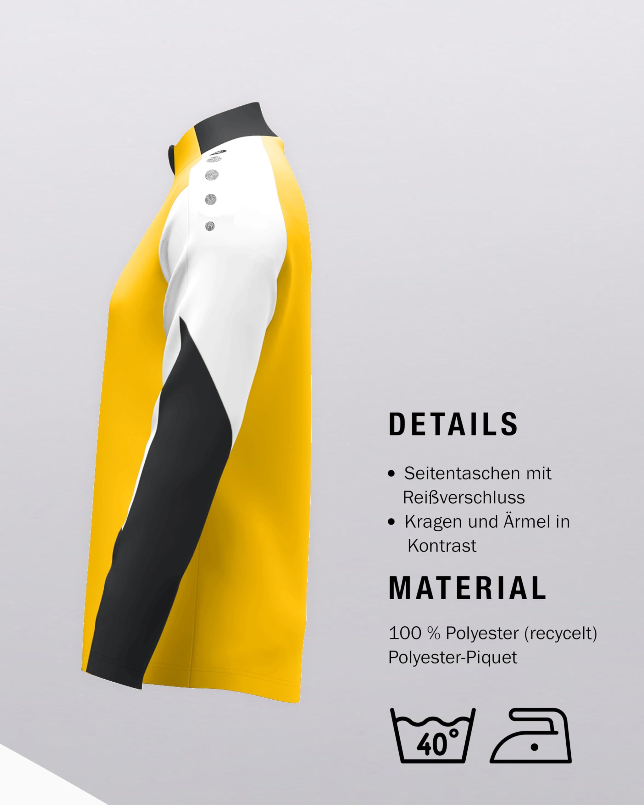 jako-dynamic-trainingsjacke-damen-schwarz-recycelt image 5